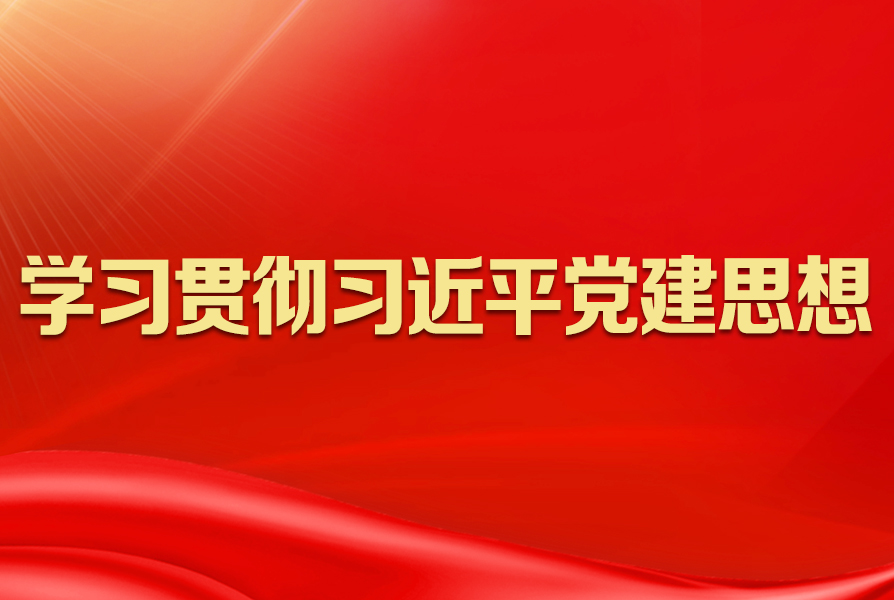 学习贯彻习近平党建思想